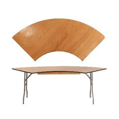 serpentine table 60'