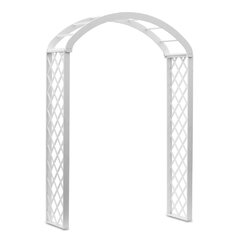 7FT Wedding Arch with Lattice Sides
