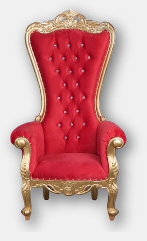 GOLD THRONE CHAIR RENTAL