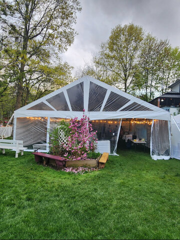 30x30 frame keder tent