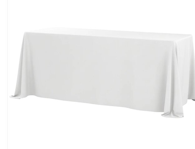 8ft table linen