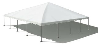 40x40 frame tent
