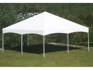 White event tent available for rent from Party Time Rentals in New Jersey White event tent available for rent from Party Time Rentals in New Jersey