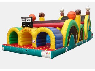 3 Lane Mega Thrill Sport Obstacle Course