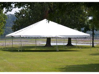 40' x 40' Tent (For up to 160 guests)