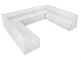 White Complete Lounge Seating