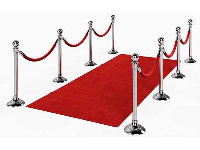 Red Carpet & Stanchions 