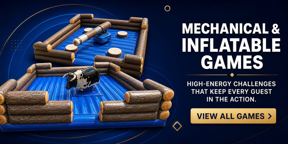 Mechanical and inflatable games