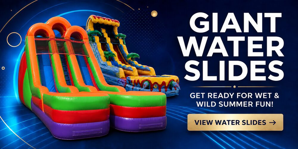 Giant water slides