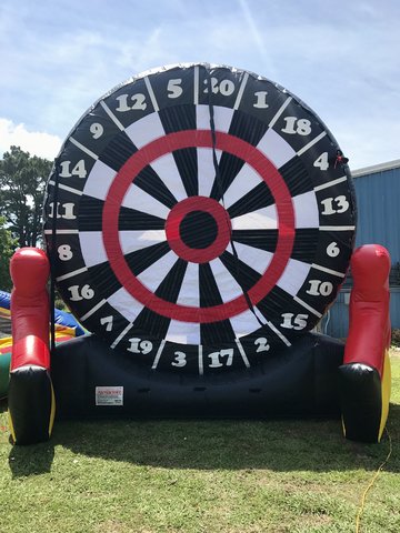 Inflatable Soccer Darts Game