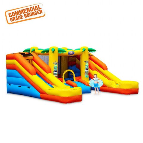 8ft Rainforest Rapids Inflatable Combo Wet or Dry