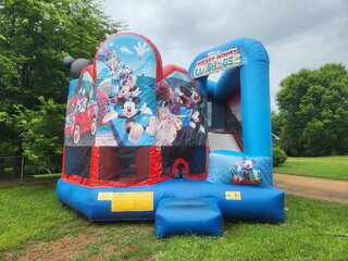 Mickey Mouse Obstacle Course