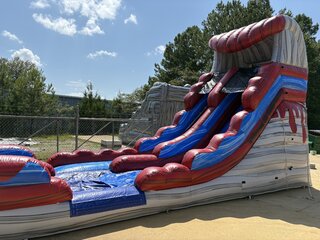 16 ft Lava Slide 