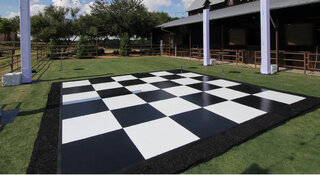 Checkered Dance Floor 12'x12'
