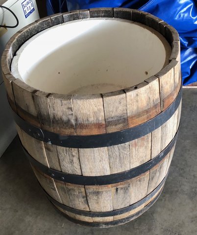 Whiskey Barrel Cooler