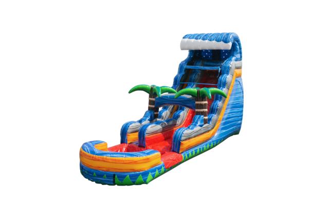 19' FireBlast Tsunami Slide Wet or Dry