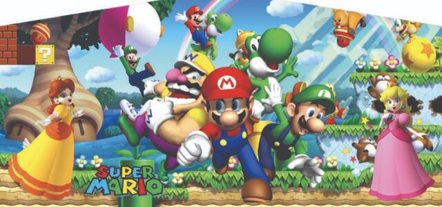 Super Mario panel