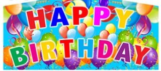 Happy Birthday panel