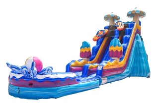 Pool party 20 ft slide