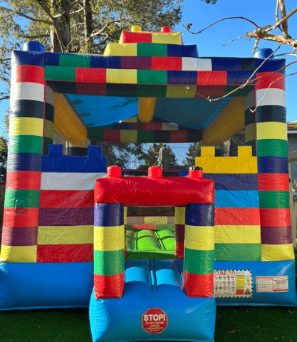 lego bounce house rental in Windsor from North Bay Area Jump