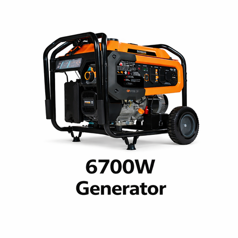 6700W Generator Rental