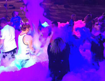 Glow in the Dark Foam Party