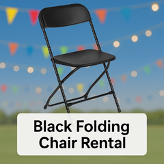 Black Folding Chair