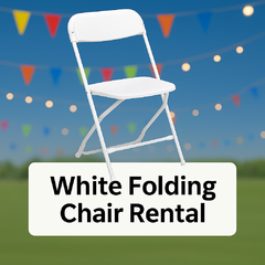 White Folding Chair
