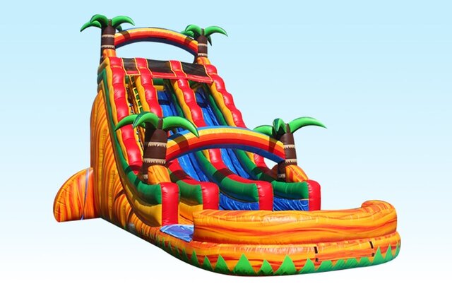 24ft Tropical Paradise Waterslide