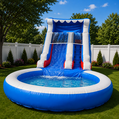 15ft Freedom Falls Waterslide