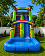 18ft Island Splash Waterslide