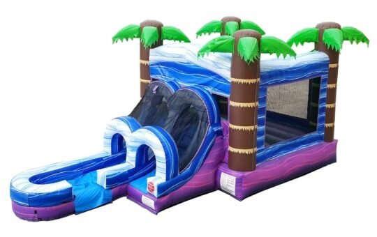 Mini Tropical Combo Waterslide