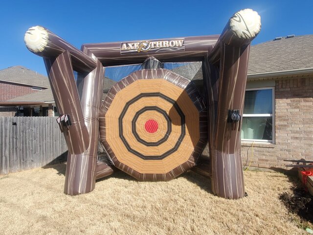 Inflatable Axe Throwing