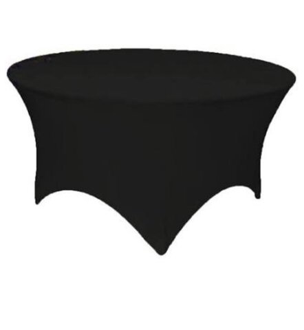 Black Table Cover (Round)