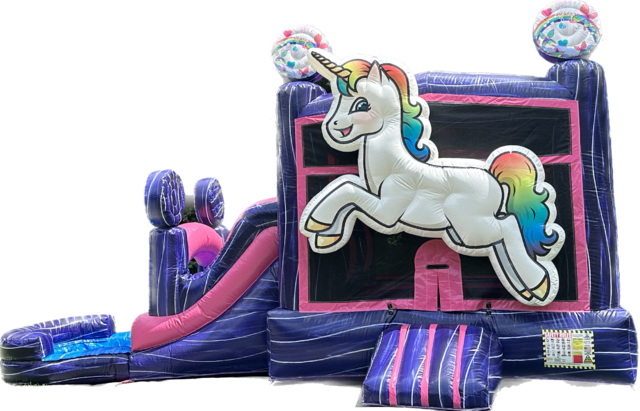 Unicorn Combo Waterslide