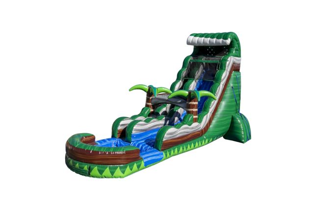 22FT Emerald Crush Waterslide