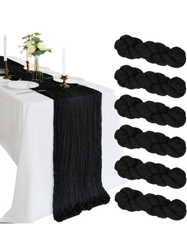 Table Runner Standard Universal Size Black