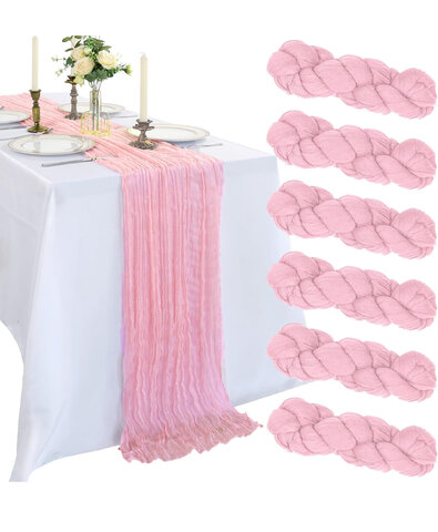 Table Runner Standard Universal Size Pink
