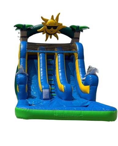 Double Lane Sunny Lanes Waterslide