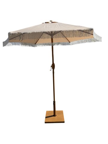 Tasseled Umbrellas Includes Stand