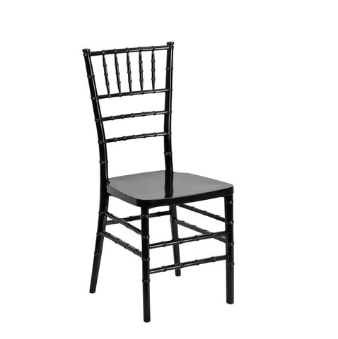 Resin Chivari Black Chair