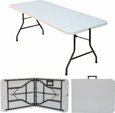 96 inch Rectangle Plastic Folding Table