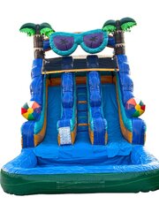Double Lane Cool Shades Waterslide (Poolside Ready)