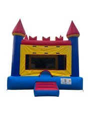 15' x 15' Multicolor Castle Jumphouse