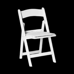 Resin Folding White Chair