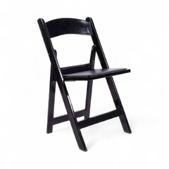 Resin Folding Black Chair