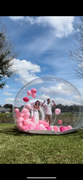Gender reveal bubble