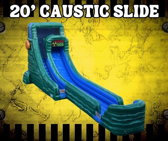20ft tall Caustic Drop Slide
