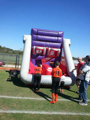 Inflatable Basketball Challenge