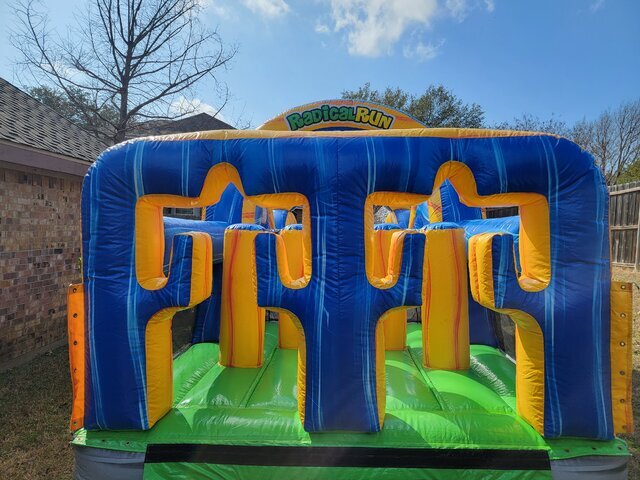 35 Ft Nerf Run Obstacle Course Entrance